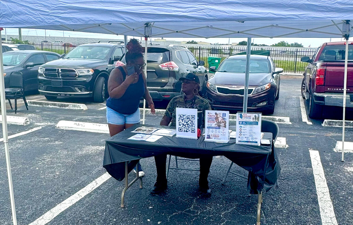 REAL AMERICANS CORPORATION sponsored 50 backpacks for FCAA First Annual FamilyFest REAL AMERICANS CORPORATION sponsored 50 backpacks for FCAA First Annual FamilyFest