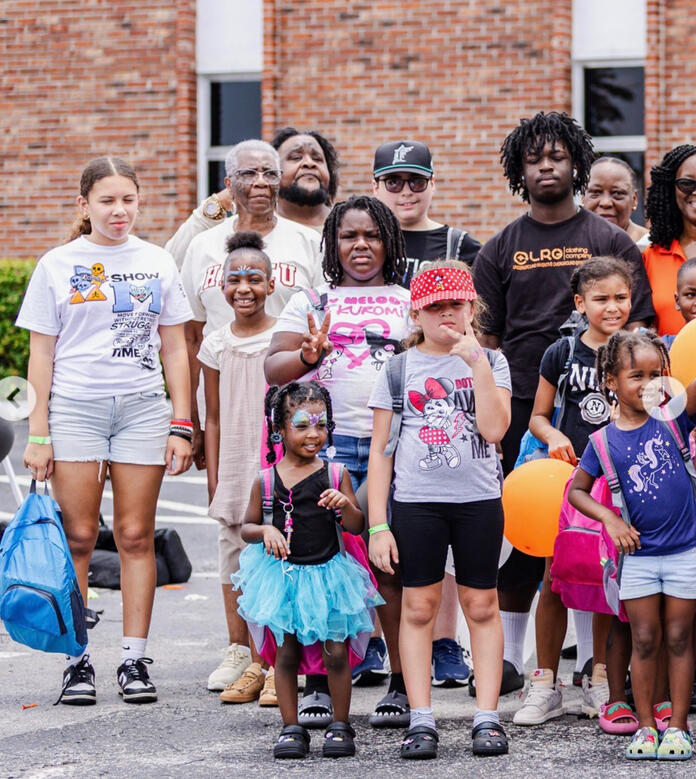 REAL AMERICANS CORPORATION sponsored 50 backpacks for FCAA First Annual FamilyFest REAL AMERICANS CORPORATION sponsored 50 backpacks for FCAA First Annual FamilyFest